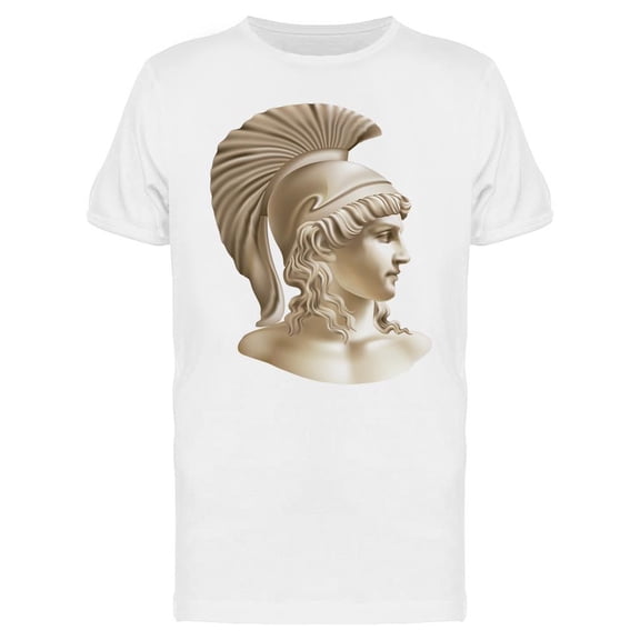 Man's Head With Helmet T-Shirt Men -Image by Shutterstock, Male XX-Large