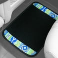 thumbnail image 5 of FH Group Mesa11 Universal Fit Premium Carpet Car Floor Mats Front & Rear - Green Full Set, 5 of 5