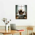 thumbnail image 2 of Nawypu Funny Bear Bathroom Wall Art Bear Bathroom Pictures Wall Decor Farmhouse Bear Canvas Painting Bear in Bathtub Framed Artwork Ready to Hang, 2 of 4