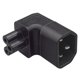 thumbnail image 3 of Adaptador De Corriente 2xIEC320 C14 A IEC320 C5 Conector PVC Para Fuente De Alimentación Con Altavoz Activo, 3 of 8