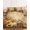 Terracotta,Sage,Pumpkin,Parchment, variant on King Size Fitted Sheet Set - Vintage Pumpkins Fall 3 Piece Bedding Sets 16" Deep Pocket Fitted Sheet with 2 Pillowcases, Thanksgiving Botanical Flowers Brushed Microfiber Hotel Luxury Bed Sheets