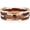 Brown, variant on Boho Handmade Multilayer Leather Wrap Bracelets for Women Acrylic Crystal Cuff Bangle Jewelry Gift