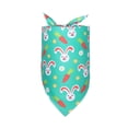 thumbnail image 2 of TIELUTT Easter Dog Bandana Triangle Pet Scarf Easter Bunny Rabbit and Egg Pet Bandana for Small Medium Dog Color Puppy Bow Ties for Small Boy Dogs Custom Dog Leash Dog Colors for Girls Dog Chain with, 2 of 7