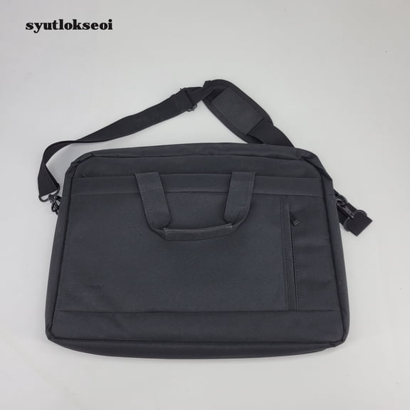 syutlokseoi Black Folding Briefcase, Convertible Shoulder Bag & Hand Carry Travel Office Bag