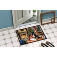thumbnail image 3 of Carolines Treasures DAC2691MAT 18 x 27 in. Keeshond Cozy Christmas Doormat, 3 of 6
