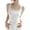 White, variant on JULMCOMO Cotton Tank Tops for Women Square Neck Slim Fit Comfy Casual Tank Tops Sleeveless Summer Basic Shirts Army Green XL