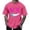 a-Hot Pink34458, variant on FINALGANG Mens Short Sleeve TShirts With Fashion Casual Smile Graphic Crewneck Loose Fit Tees For Streetwear Daily Casual Wear Pink XL
