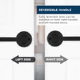thumbnail image 4 of Poignée de Porte Henley Mate Poignée de Porte Intérieure/levier de Passage pour Porte de Hall et de Garde-Robe Poignée de Porte de Hall/garde-Robe Non Verrouillable Décor Maison Moderne, 4 of 9