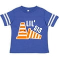 thumbnail image 3 of Inktastic Lil Sis with Construction Cones Girls Toddler T-Shirt, 3 of 5