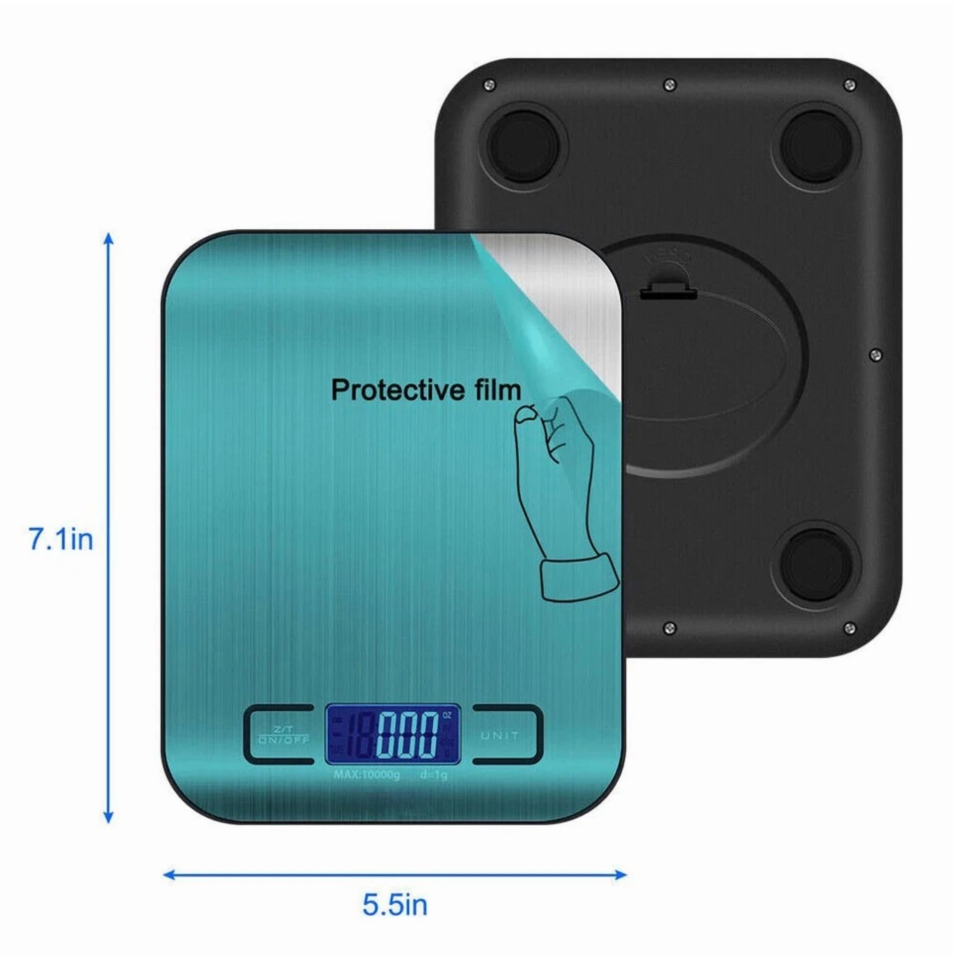 CRESTIN- 10Kg Digital Kitchen Scales Electronic Balance Food Weight Postal Scale