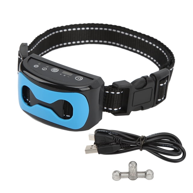 Collier d'Entraînement pour Chien, Reconnaissance Automatique Intelligente Collier d'Écorce Réglable pour Maison pour Extérieur
