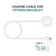 thumbnail image 2 of Cable de carga TUSITA compatible con la pulsera TOTWOO de 1 m, paquete de 2, 2 of 7