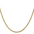 thumbnail image 3 of Leslie's 14K 2.5mm Diamond-Cut Lightweight Rope Chain (Weight: 6.54 Grams, Length: 18 Inches), 3 of 5
