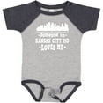 thumbnail image 3 of Inktastic Kansas City Missouri Loves Me Skyline Boys or Girls Baby Bodysuit, 3 of 5
