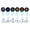 Multicolor A, variant on Halloween Ghost Projection Lights 12-Pack Cute Hanging Ghost Ornament Projector Lamp With Multiple Slides Portable Pumpkin Night Light For Indoor Decor