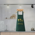 thumbnail image 2 of Wipeable PVC Kitchen Apron with Large Pocket, Adjustable Strap Unisex Cooking Smock, Waterproof Oil-Resistant Adult Chef Workwear​, 2 of 4