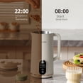 thumbnail image 3 of Máquina de leche de soja de pared rota, pequeña, para el hogar, 110 V, totalmente automática, sin hervir, sin filtrar, alimentos complementarios, pequeños electrodomésticos para el hogar, regalos, 3 of 6