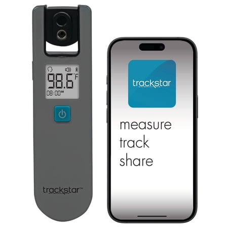 Trackstar Infrared Rotating Thermometer | Monitoring App | Measure, Track, Share
