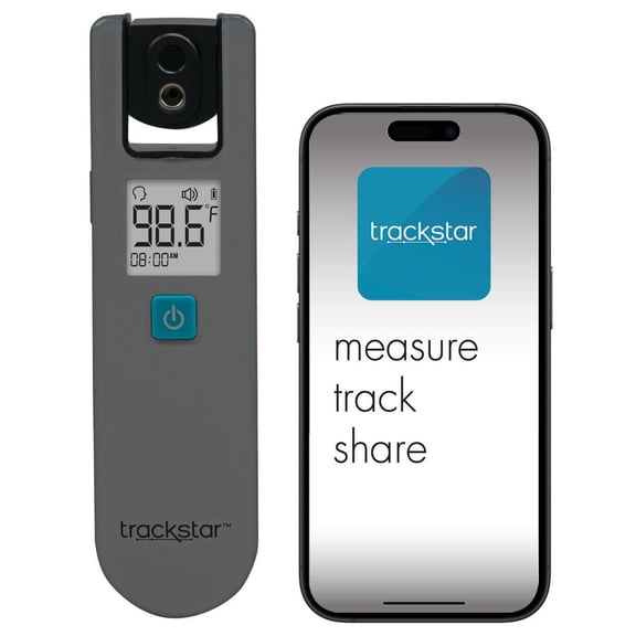 Trackstar Infrared Rotating Thermometer | Monitoring App | Measure, Track, Share