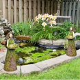 thumbnail image 4 of Decoración de jardín NQ, Comedero para pájaros, Artesanía de resina, 20 cm, 4 of 4