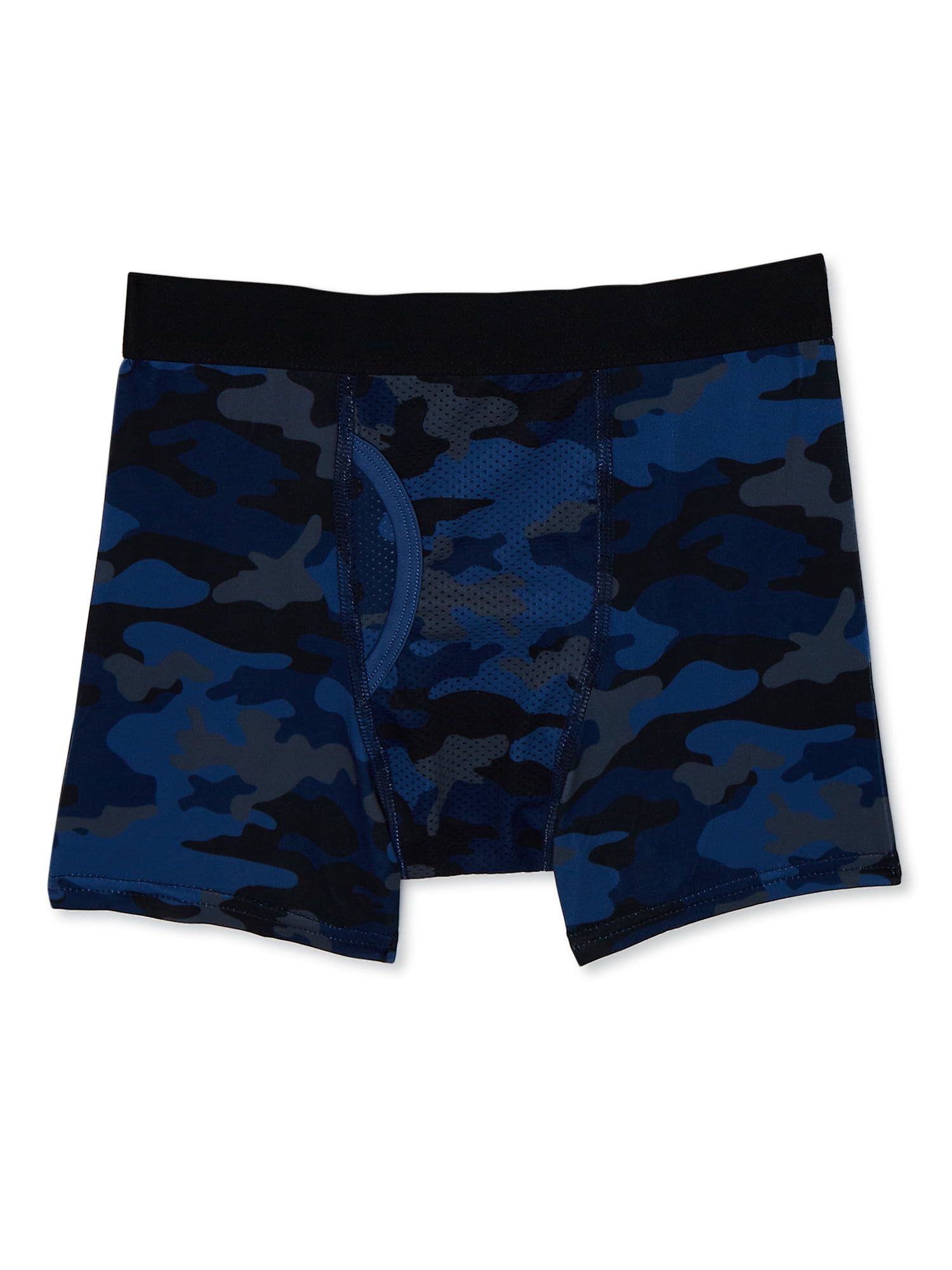 Athletic Works Boys Performance Boxer Brief Underwear, 5-Pack, Sizes S-XL