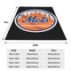 thumbnail image 3 of Manta de forro polar de los New York Mets para cama y sofá, cálida, acogedora y ligera, ideal para todas las estaciones, decoración mullida para el hogar y exteriores, 101 x 76 cm, 3 of 5