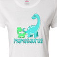 thumbnail image 4 of Inktastic Mamasaurus with Cute Brontosaurus Family Women's T-Shirt, 4 of 5