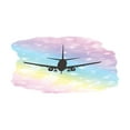 thumbnail image 2 of Air Craft Wall Decals for Boys Bedroom - Wide-body Airplane Plane DIY & Creativity Boy Girl Bedroom Wall Sticker - Size: 30 In x 15 In, 2 of 5