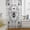 Light Gray, variant on Vintage Bees Crowns Sheer Curtains 45 Inches Long for Living Room/Bedroom, Retro Leaves Rings Gray Wooden Rod Pocket Voile Kitchen Curtains & Drapes Window Treatment 1 Panel, 52"W x 45"L