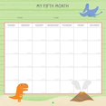 thumbnail image 5 of My Life as a Baby: First-Year Calendar - Dinosaurs, 5 of 5