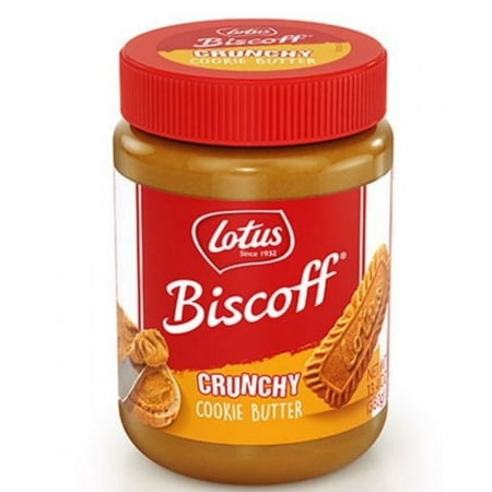 Biscoff Cookie Butter Crunchy 13.4 oz Pack of 4