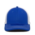 thumbnail image 3 of OC Sports MWS1125 Proflex Fit Sandwich Mesh Ball Cap - Royal White, 3 of 8