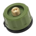 thumbnail image 3 of Adaptador convertidor de tanque de gas para válvula de cartucho de cilindro, quemador de picnic, conversión de tanque Verde, 3 of 9