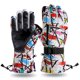 thumbnail image 1 of Guantes de esquí de invierno para nieve para mujer y hombre, resistentes al agua, con pantalla táctil, cálidos, 1 of 8