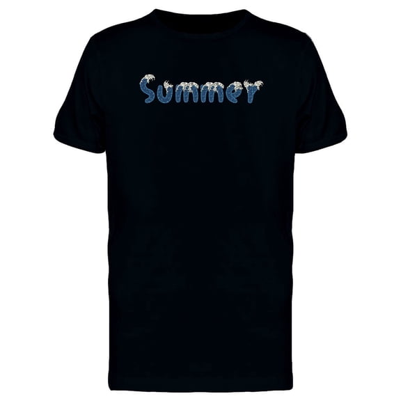 Summer With Waves Tee Men's -Image by Shutterstock