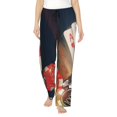 thumbnail image 1 of Bingfone Pyjama Motif Chips de Poker pour Femmes, Pantalon de Pyjama avec Poches-Grand, 1 of 6