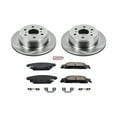 thumbnail image 3 of Power Stop Rear Stock Replacement Brake Pad and Rotor Kit KOE6562, 3 of 8