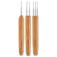 thumbnail image 1 of Ramiter Braid Crochet Hair Extension Crochet Wool Crochet 0.5mm0.75mm Braid Handle Crochet Tool Set Knitting compatible with Machines 40 Needle, 1 of 4
