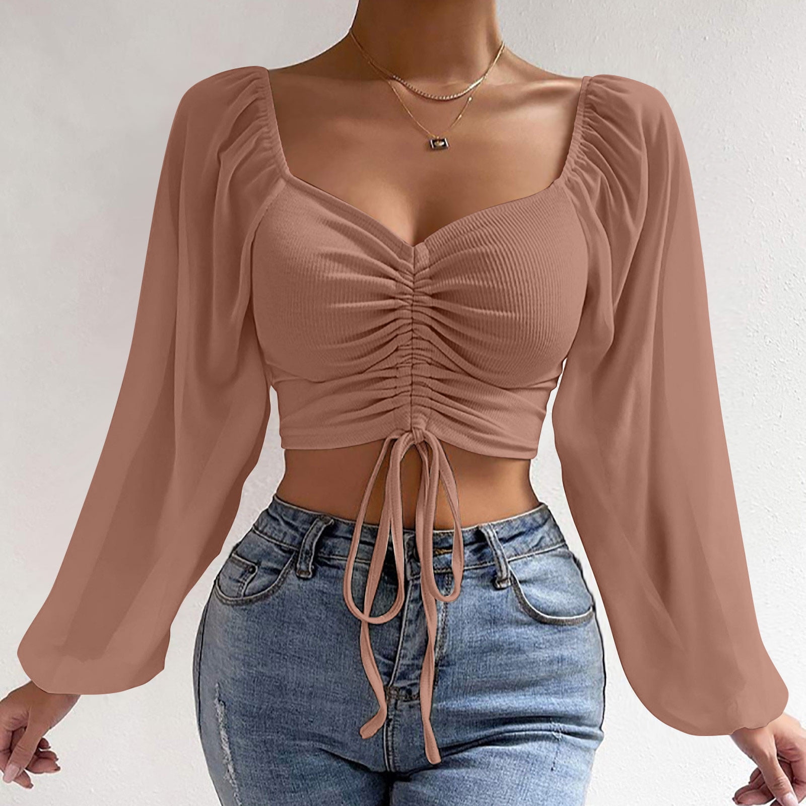 fit ruched top