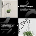 thumbnail image 4 of HEALEEP 1Ud Soporte De Pared Para Plantas De Hierro Negro Estilo Europeo Para, 4 of 8