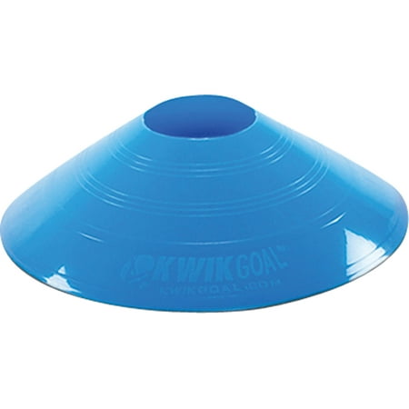 Kwik Goal Disc Cone, Blue (Pack of 25) ,2 1/2-Inch x 7 1/2-Inch