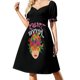 thumbnail image 1 of Ersatz Dirndl Vintage Shirtracer Damen Oktoberfest Vestido de manga corta vestido de verano mujer falda de verano de moda, 1 of 7