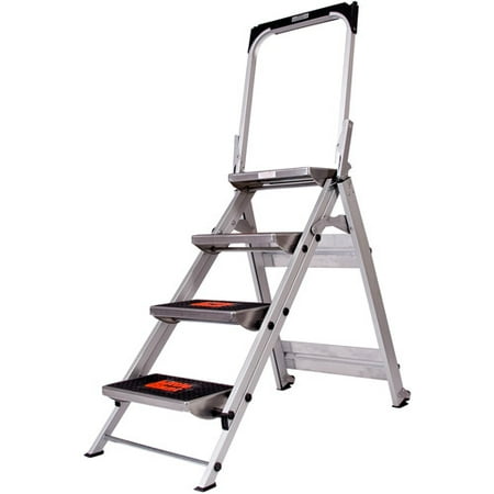 Little Giant Safety Step 4-Step Stepladder, Type 1A