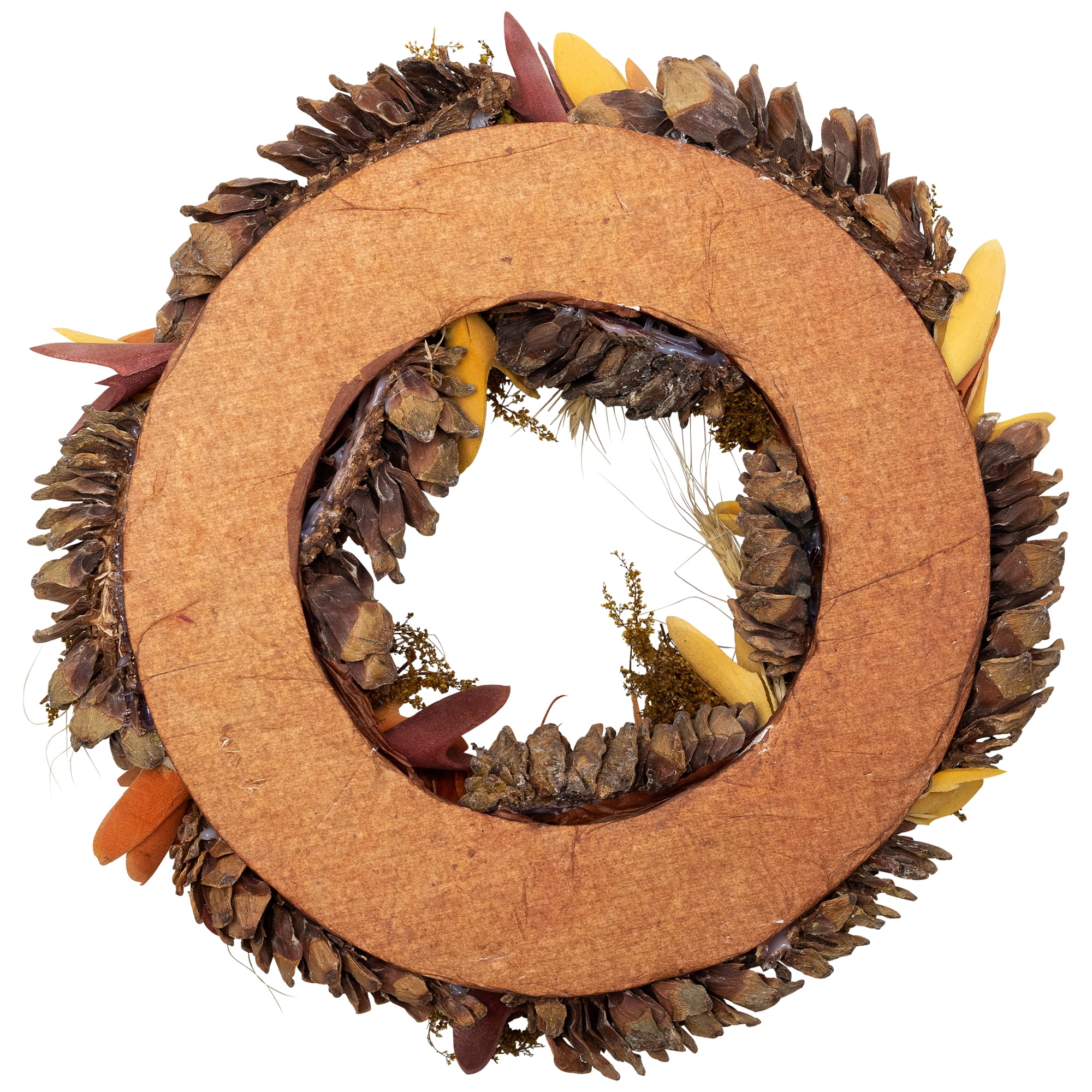 Northlight Mini Pumpkins and Berries Small Fall Harvest Wreath - 13" - Unlit
