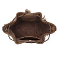 thumbnail image 6 of Montana West Aztec Bucket Bags for Women Western Fringe Crossbody Bag Vintage Drawstring, Coffee, 6 of 7