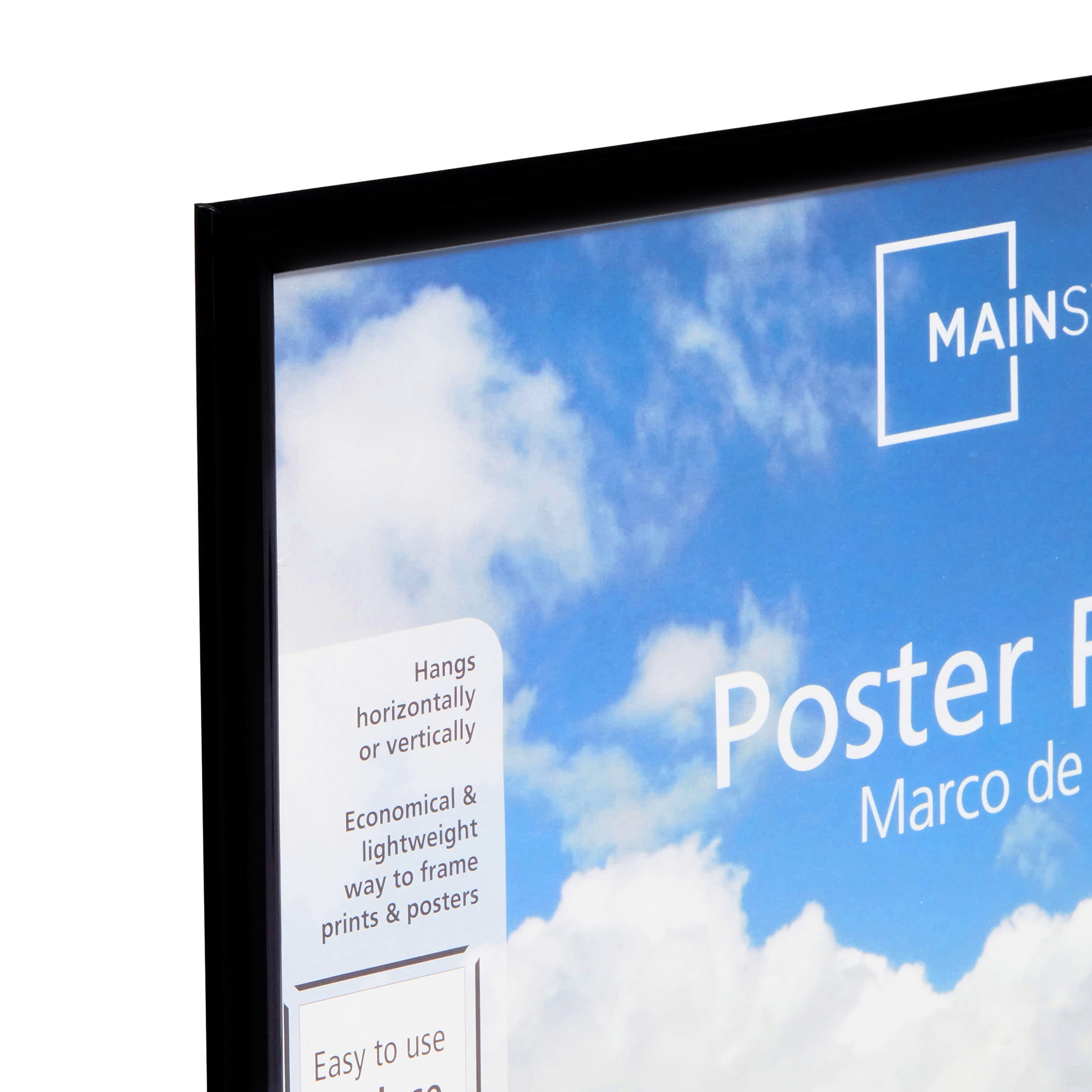 Mainstays 16"x20" Black Basic Poster and Picture Wall Frame