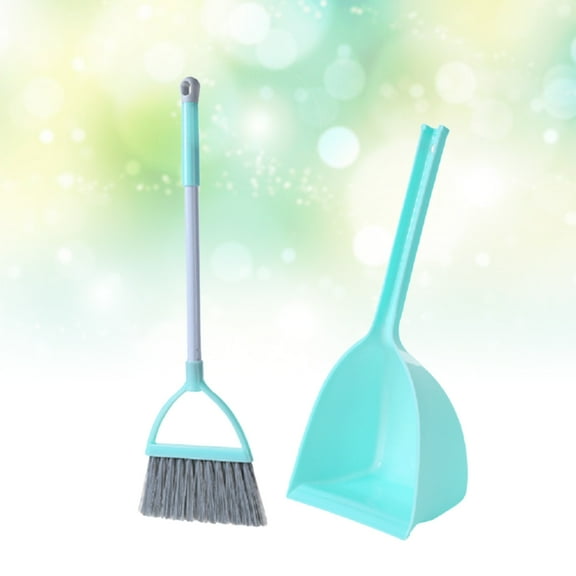 NIAIZEK Kids Household Toy Broom and Dustpan Set for Cleaning Play, and Lightweight, 1 Set