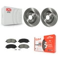 thumbnail image 1 of Transit Auto Front Disc Brake Rotors and Semi-Metallic Pads Kit for Car Mitsubishi Eclipse Galant K8S-100482, 1 of 11