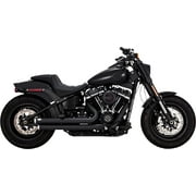 Vance & Hines Big Shots PCX Staggered Black 2-into-2 Exhaust System (47341)