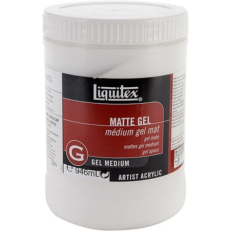 gel matte acrylic medium liquitex oz
